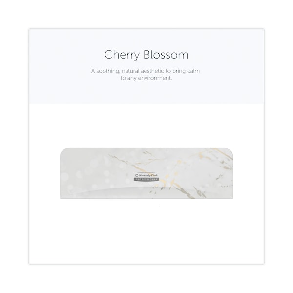 ICON Faceplate For Coreless Standard Roll Toilet Paper Dispenser, 3.56 X 12 X 1.5, Cherry Blossom